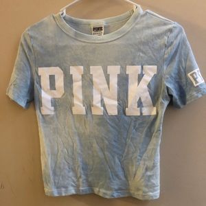Vs Pink Crop Top